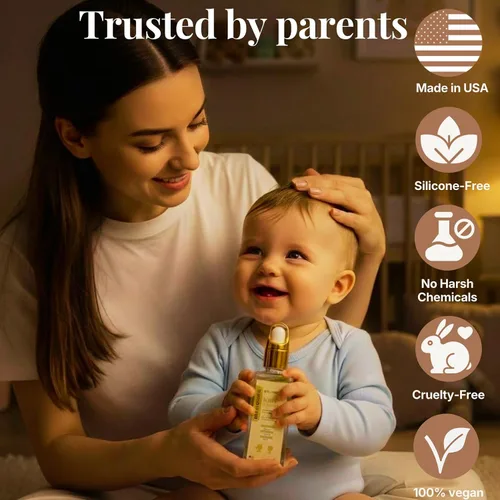 Miniatura 2 de REVATOLOGY - Producto para el crecimiento del cabello para niños y bebés, aceite de alta potencia para el cuero cabelludo y el cabello