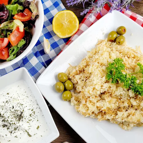 Miniatura 4 de Baraka Trigo agrietado #3 Bulgur amarillo Trigo agrietado grueso 100% natural para hacer pan, pilaf, galletas, ensalada de tabuli, sopas, recetas