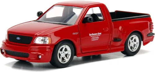 Jada Toys Fast & Furious 1:24 Brian's Ford F-150 SVT Lightning - Coche fundido a presión, juguetes para niños y adultos, rojo (99574)