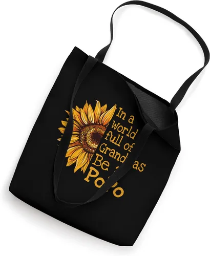 Miniatura 2 de In A World Of Grandmas Be a PoPo China Grandma Tote Bag
