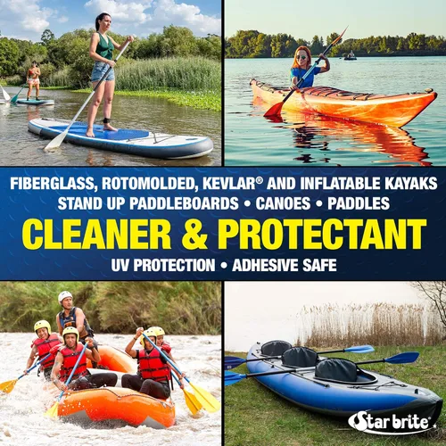 Miniatura 3 de STAR BRITE Ultimate Paddlesports Limpiador y protector – Kayak, canoa, paddleboard UV Spray – Fibra de vidrio, Kevlar, compatible con plástico, 22