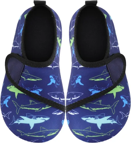 Miniatura 6 de JOINFREE - Zapatos acuáticos de natación para niños y niñas, calcetines acuáticos de secado rápido, zapatos con sensación de pies descalzos