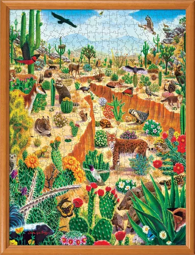 Miniatura 4 de MasterPieces Rompecabezas de 550 piezas para adultos, familia o jóvenes, Last Oasis, 18 x 24 pulgadas