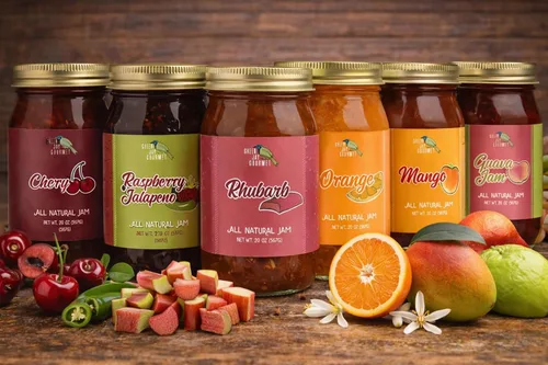 Miniatura 5 de Green Jay Gourmet Mermelada de Guayaba - Mermelada de Frutas 100% Natural con Fruta de Guayaba y Jugo de Limón - Mermelada Vegana, Sin Gluten - No
