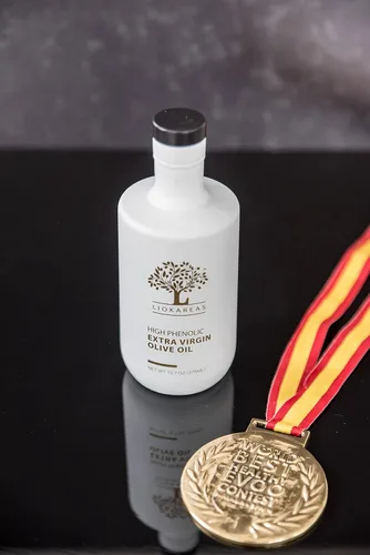 Miniatura 4 de Aceite de Oliva Virgen Extra Rx Alto en Fenólicos – Prensado en Frío, Rico en Oleocantal, Naturalmente Alto en Antioxidantes, Sabor Intenso