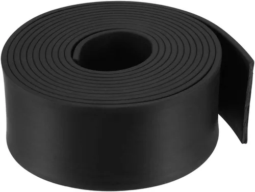 Miniatura 43 de uxcell Tira de sello de goma rectangular maciza, 0.197 in de ancho, 0.118 in de grosor, 3.3 ft de largo, color negro