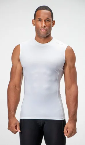 Miniatura 4 de DEVOPS Paquete de 3 camisas de compresión atléticas sin mangas para hombre