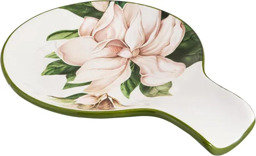 Miniatura 19 de Bico Margret's Garden Soporte de cuchara para estufa, soporte de cuchara de cerámica para encimera de cocina, fácil de limpiar, soporte de cuchara