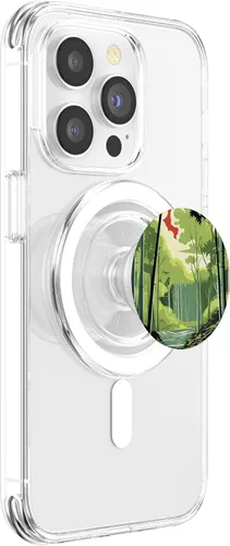Miniatura 3 de Bamboo Radiance Awakens Vibrant Brilliance Serene Greenery PopSockets MagSafe PopGrip for iPhone