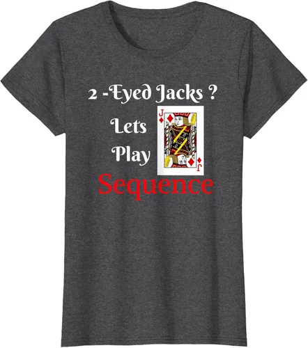 Miniatura 5 de Camiseta divertida con texto en inglés "I Have 2-Eyed Jacks Lets Play A Card Board Game
