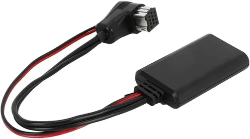 Miniatura 8 de Adaptador Bluetooth para automóvil, adaptador AUX Bluetooth ABS negro para audio para automóvil, módulo estéreo de enchufe de repuesto, adaptador