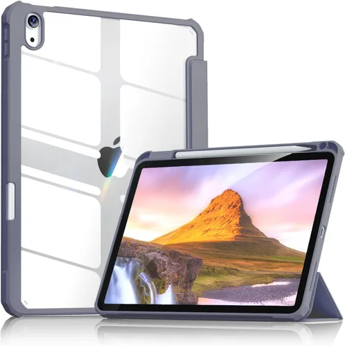 Miniatura 14 de Aoub - Estuche para iPad (A16) 11ª generación 11 pulgadas 2025, iPad 10ª generación 10.9 pulgadas 2022 con soporte para lápiz, con carcasa trasera
