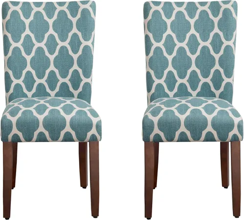 Miniatura 11 de HomePop Parsons - Silla de comedor, color gris (juego de 2)