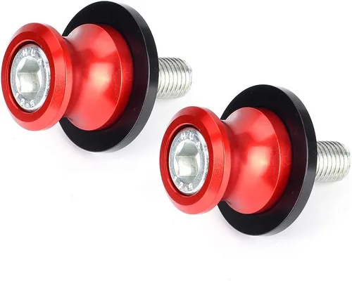 Miniatura 11 de Goldfire 2 piezas 10 mm M10 X1.25 Carretes de brazo oscilante CNC para motocicleta FZR 1000/600R/400 para Kawasaki Z750 /Z750S/ Z750R /ER-6F /ER-6N