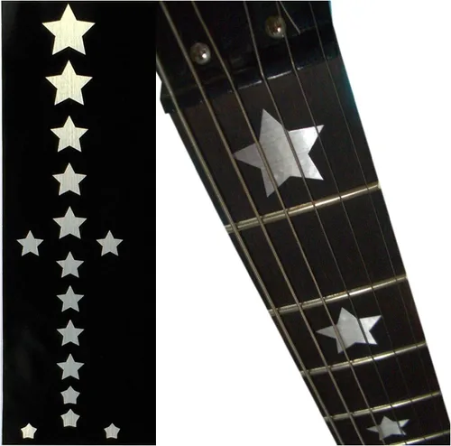 Miniatura 3 de Jockomo - Adhesivo metálico con incrustaciones de guitarra celta