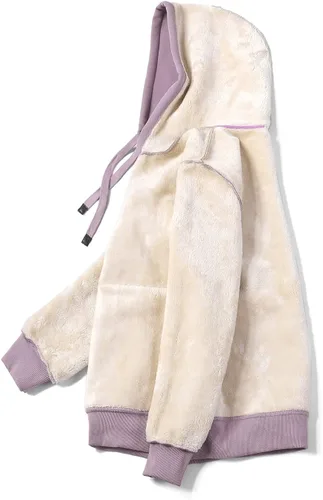 Miniatura 7 de Gnveub Sudadera casual de invierno con capucha y forro polar Sherpa para mujer, suéter grueso con bolsillos