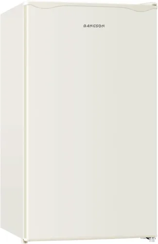 BANGSON Mini refrigerador con congelador, 3.2 pies cúbicos, refrigerador pequeño de una sola puerta, eficiencia energética, bajo ruido, mini Blanco