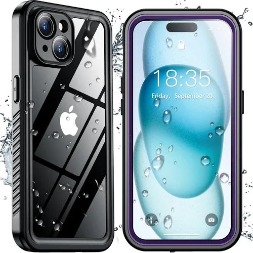 Miniatura 40 de SPIDERCASE Solo diseñada para el iPhone 13 Pro Max, funda impermeable, lente incorporada y protector de pantalla, protección completa de alta