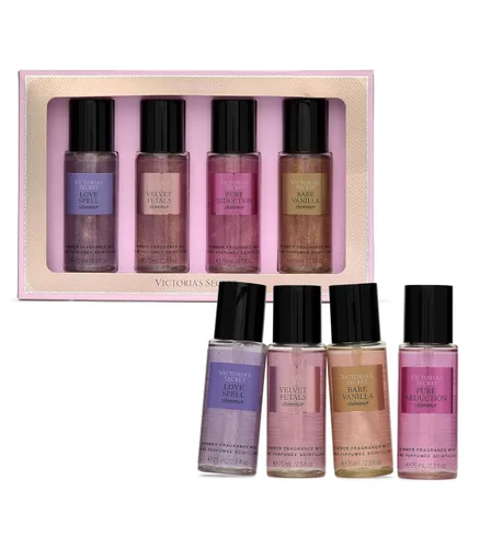 Miniatura 11 de Conjunto de regalo de mini bruma de fragancia Victoria's Secret, colección de 4 piezas, aromas surtidos, conjunto de regalo para mujeres
