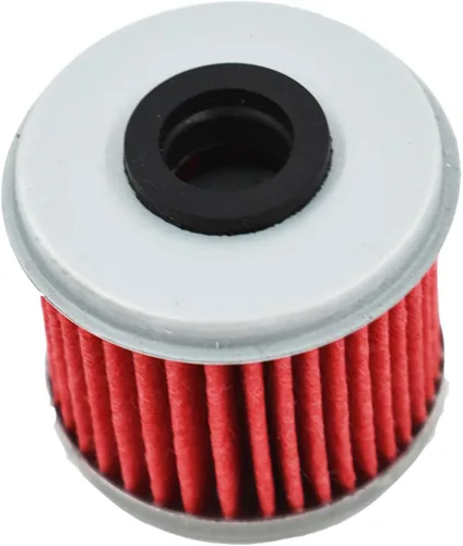Miniatura 5 de waltyotur 5 filtros de aceite de motocicleta de repuesto para Honda CRF150R CRF150RB CRF 150 250 450 CRF250R CRF250X CRF450R CRF450X TRX450R rojo