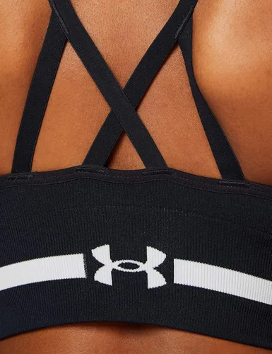 Miniatura 5 de Under Armour Sujetador largo sin costuras de bajo impacto para mujer