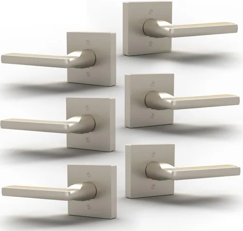 Miniatura 16 de Mega Handles - Cerrajo de entrada Prime I Cerradura de cerrojo de entrada - Cerrajo de bloqueo cuadrado de alta resistencia para puertas zurdas