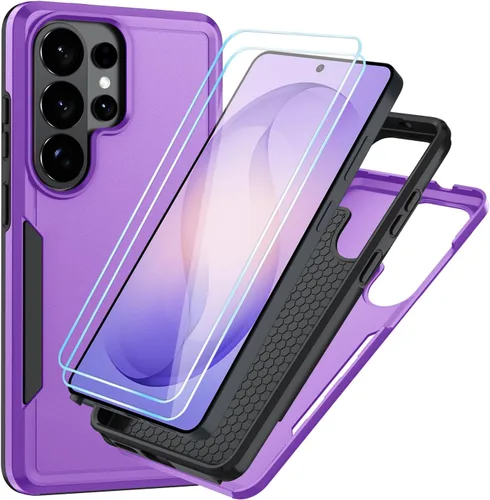Miniatura 28 de Funda para Samsung Galaxy A15 5G con protector de pantalla HD [protección contra caídas de grado militar] Protección de cuerpo completo resistente a