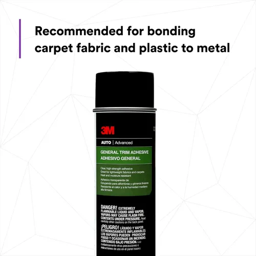 Miniatura 3 de 3M Adhesivo para Adornos Generales 08088, Alta Resistencia, Secado Transparente, Aerosol, 18.1 oz