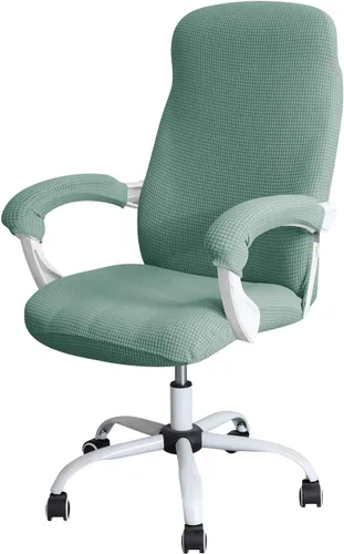 Miniatura 33 de Forcheer - Fundas elásticas para reposabrazos de silla de oficina, resistentes al agua, de Spandex y Jacquard, para sillas de oficina y computadora
