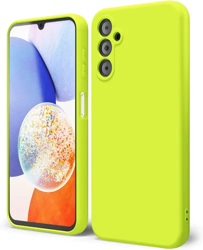 Miniatura 112 de oakxco Funda para teléfono Samsung Galaxy A12 con agarre de silicona líquida, linda delgada fina suave cubierta de gel de goma TPU lisa para mujeres