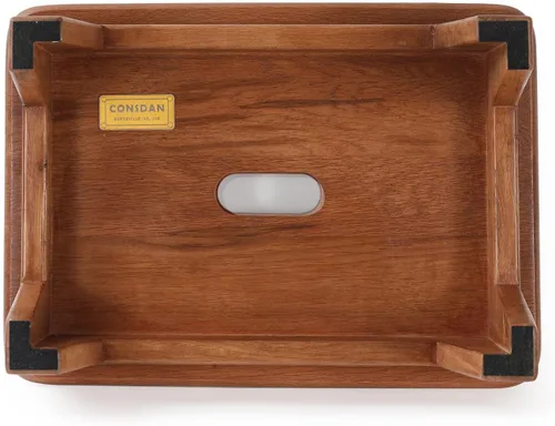 Miniatura 5 de CONSDAN Taburete escalón para cama - Roble cultivado en EE.UU., taburete de madera para adultos y personas mayores, 6.5" de alto, alfombrilla
