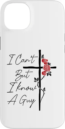 Miniatura 15 de I Can't But I Know A Guy Jesus Cross Flowers Case for iPhone 17