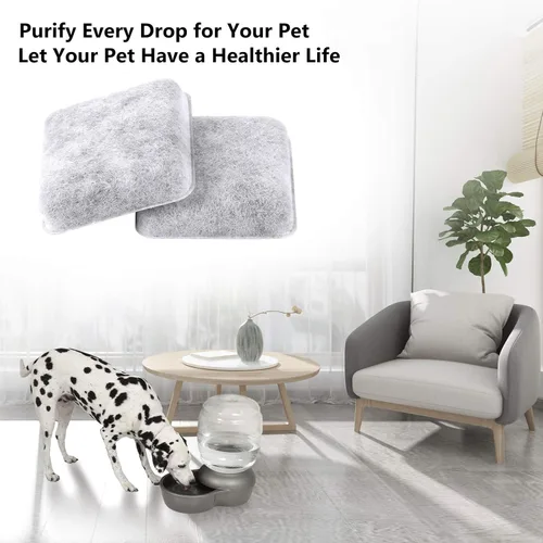 Miniatura 7 de Filtro de agua de repuesto para perros, filtro de agua para perros, filtro de agua para mascotas compatible con cuencos de agua automática por
