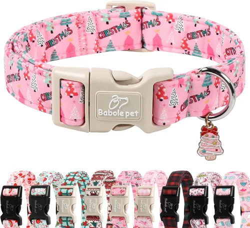 Miniatura 31 de Lindo Collar de Corduroy para Perro - Collar Ajustable Negro para Perros Pequeños de 4-10lbs, Resistente al Desvanecimiento con Cierre Seguro