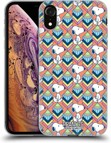 Miniatura 26 de Head Case Designs Snoopy Deco Dreams - Funda de gel suave con licencia oficial de Peanuts Blue Pattern compatible con Apple iPhone 7 Plus/iPhone 8