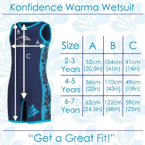 Miniatura 4 de Konfidence Warma - Traje de neopreno para niños