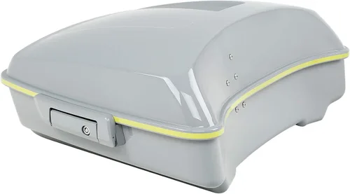 Miniatura 17 de Maletero de afeitar verde manzana/gris cañón de 5.5 pulgadas para modelos Harley Touring 2014-2023 Road King FLHR Road Glide FLTRX Street Glide FLHX