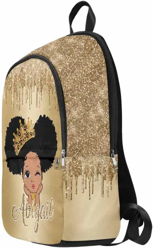 Miniatura 157 de Texto personalizado Elefante desgaste gafas mochila mochila mochila casual Daypack bolsa para mamá niñas, color86-4, Mochilas Daypack