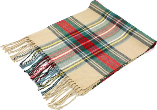 Miniatura 37 de Bufanda de invierno Achillea suave y cálida, de tartán, a cuadros, de cachemira, unisex
