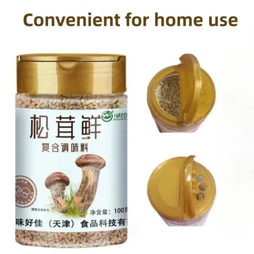 Miniatura 2 de Polvo de caldo de hongos Condimento Umami para sopas, caldos y cocina Sin gluten, condimento de hongos vegano en polvo para cocinar Caldo