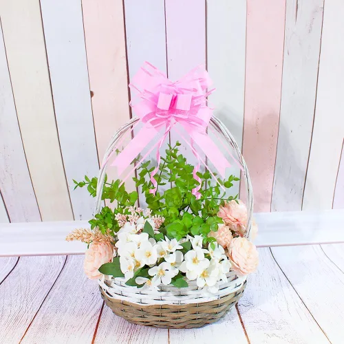 Miniatura 2 de WEWILUCK Lazos Rosados de Envolver para Regalos - 15 Piezas de 6 Pulgadas, Lazos de Regalo para Cestas de Regalo, Envoltorio de Papel Floral, Ideal