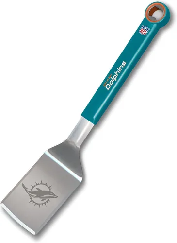 Miniatura 22 de YouTheFan NFL - Espátula para barbacoa de acero inoxidable con abrebotellas