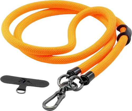 Miniatura 10 de Cordón cruzado para teléfono celular, correa de muñeca alrededor del cuello para la mayoría de teléfonos inteligentes, auriculares, llavero