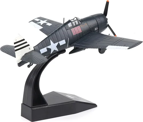 Miniatura 12 de NUOTIE Modelo Spitfire Fighter a escala 1/72, modelo legendario de combate de la Segunda Guerra Mundial, modelos de avión de metal fundido a presión