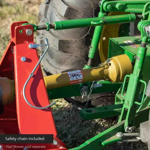 Miniatura 3 de Titan Attachments PTO Shaft, Shear Bolt Included, 1-3/8-In. x 6 Spline on Both Ends