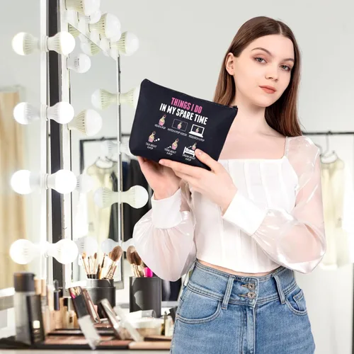 Miniatura 5 de MEIKIUP Divertido regalo K-pop amante mercancía K-pop Drama coreano Fan Gift K-Drama mujeres bolsa de maquillaje