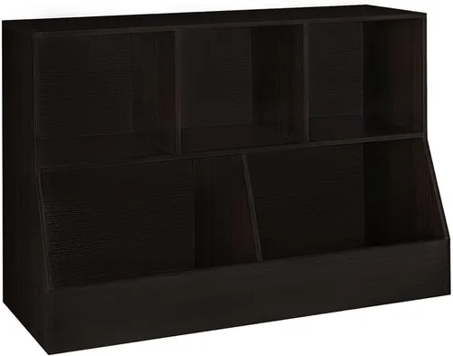 DINZI LVJ Organizador de almacenamiento para juguetes, estantería para niños, gabinete de almacenamiento de juguetes de madera, estantería para