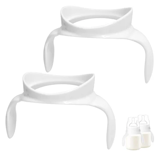 Miniatura 9 de Manijas de botella compatibles para biberones Philips Avent anticólicos AirFree, 2 unidades (azul)