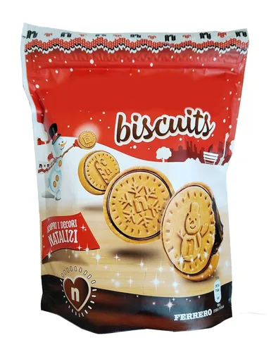 Miniatura 4 de Ferrero Mix Nutella Biscuits e Kinder Kinderini Biscotti Frollini al Latte e Cacao 8.82 oz - Novità