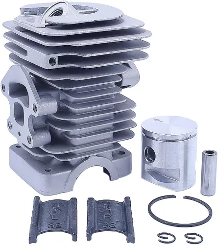 Kit de pistón de cilindro de 1.535 in para Husqvarna 240 235 236 motosierra repuesto pieza de herramienta de repuesto Motosierra Gasolina